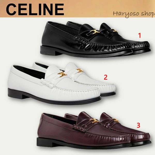 セリーヌ HOMME★ルコ トリオンフ ローファー 偽物ce01113
