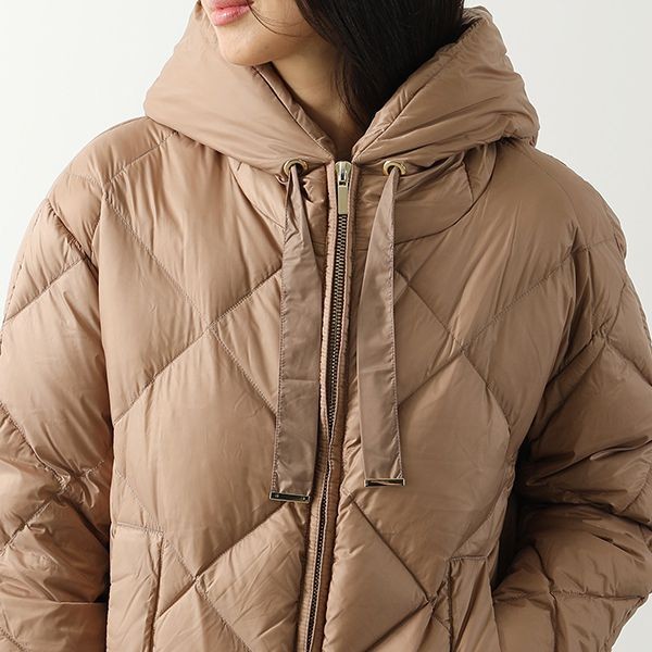 【即発】マックスマーラ ザ・キューブ ダウンコート 偽物TREFE フード付きma01113