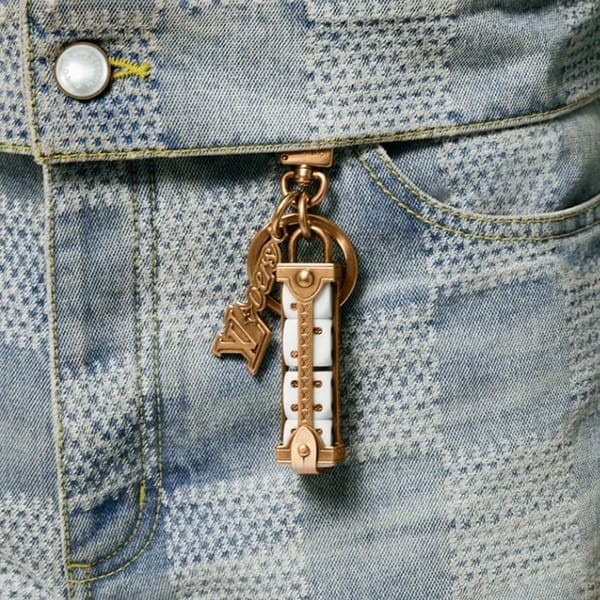 早い者勝ち♪ルイヴィトン LV サイコロ 偽物 バッグチャーム&キーホルダー M01750