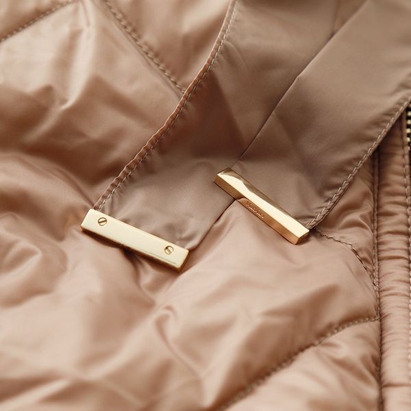 【即発】マックスマーラ ザ・キューブ ダウンコート 偽物TREFE フード付きma01113