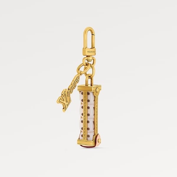 早い者勝ち♪ルイヴィトン LV サイコロ 偽物 バッグチャーム&キーホルダー M01750