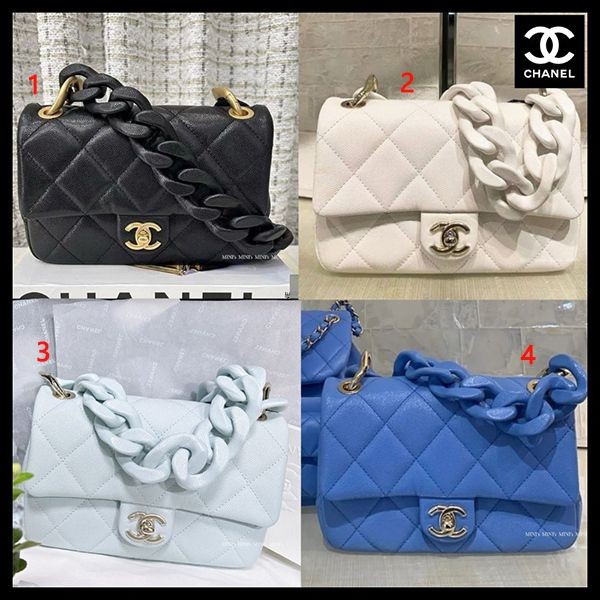 シャネル フラップバッグ 偽物【太いチェーンがお洒落ポイント◎】
