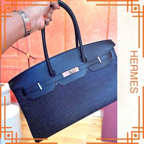 エルメス バーキン コピー デニム ショルダーバッグ h02204