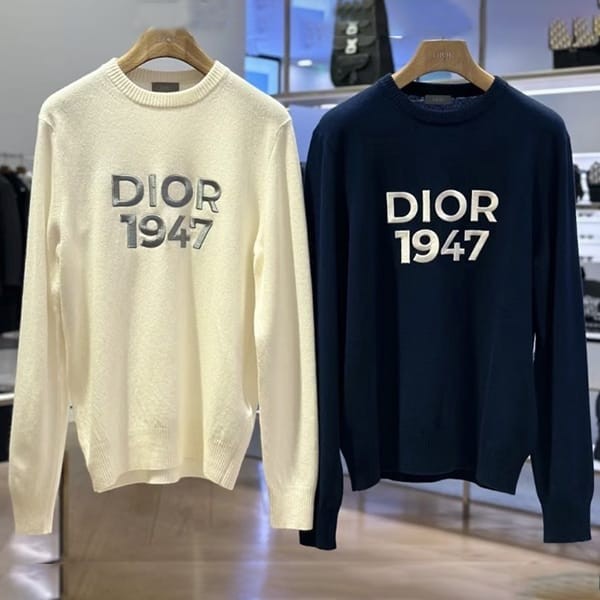 芸能人愛用ディオール ラウンドネックセーター コピー 2色 413M653AT759