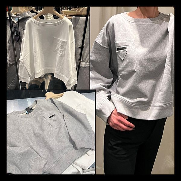 プラダ☆欲しいなプラダのトレーナー偽物(選べるお色)134644