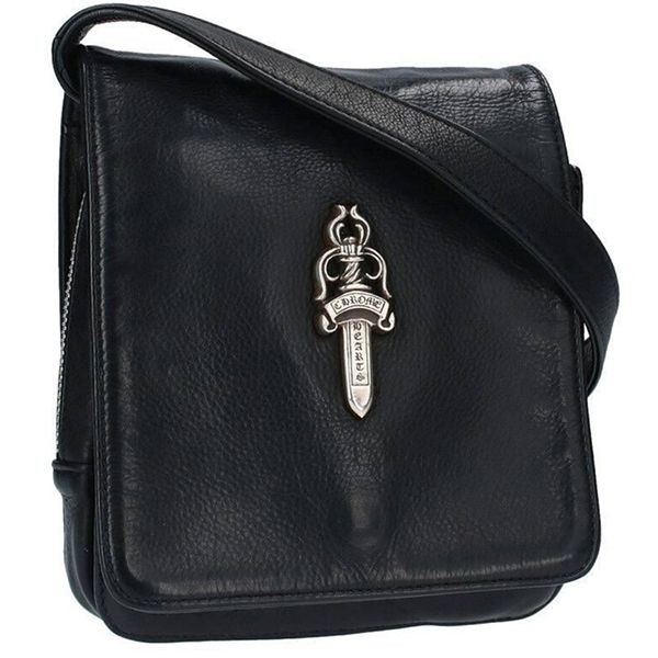 洗練デザイン♪クロムハーツ MILO/マイロ ラージダガー メール ショルダーバッグ03081