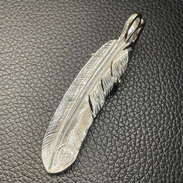 ゴローズ コピー SVツメ付特大フェザー  特別SALE w24032804