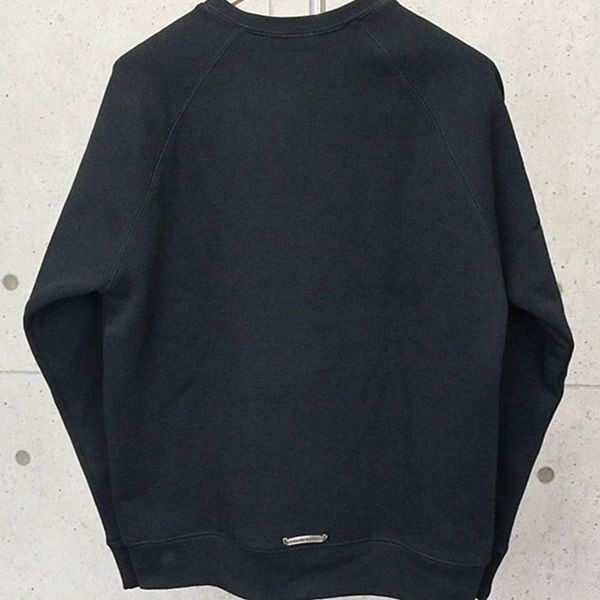 可愛いクロムハーツ クルーネック コピー裏起毛 スウェット ロゴ刺繡 長袖ch032035