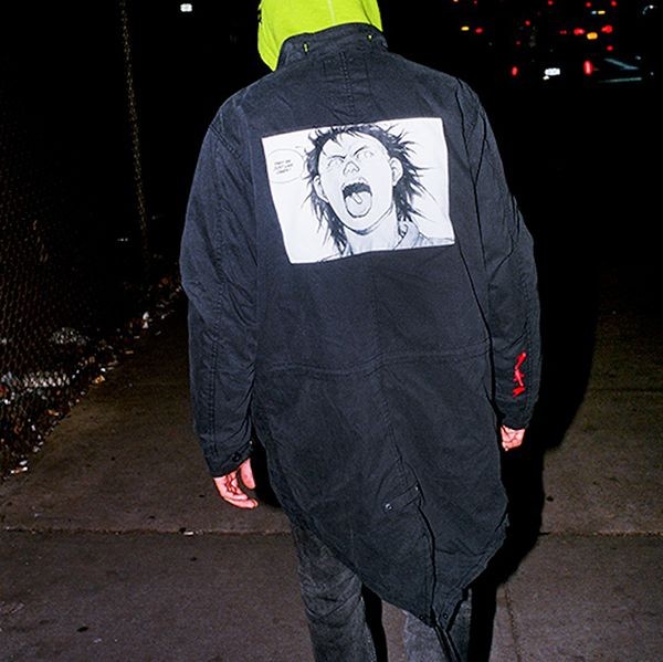 目玉商品!★シュプリーム×アキラ 偽物コラボ!!★AKIRA★フィッシュテイルパーカーak03063