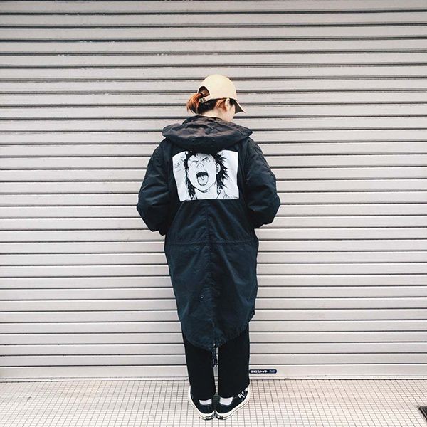 目玉商品!★シュプリーム×アキラ 偽物コラボ!!★AKIRA★フィッシュテイルパーカーak03063