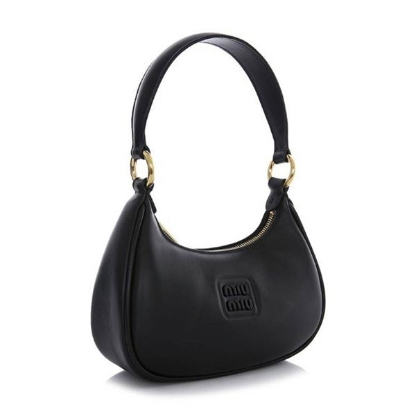 自然で上品なデザインミュウミュウ ロゴラウンドショルダーバッグ 偽物 5BC142 2F8K F0002