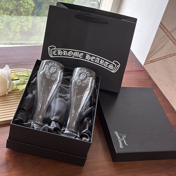 クロムハーツ × バカラ ワイングラス【2個セット】w2404301