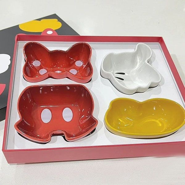 ミッキー & ミニー/ミニ ディッシュ (4個入り)w2404302