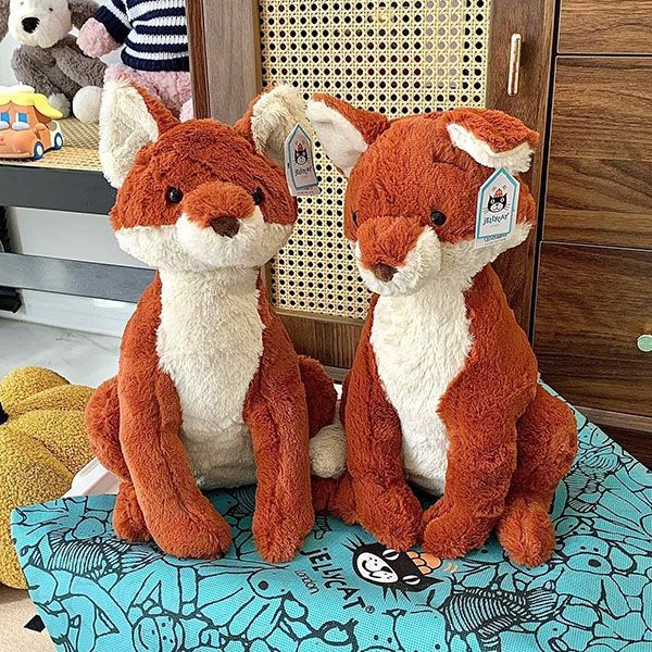 Jellycat ジェリーキャット キツネ 動物 ぬいぐるみ 玩具w24043016