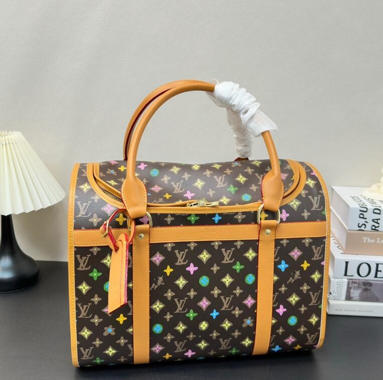 ルイヴィトン ペットバッグ クラシックなモノグラム柄 ショッピングバッグ 24043001