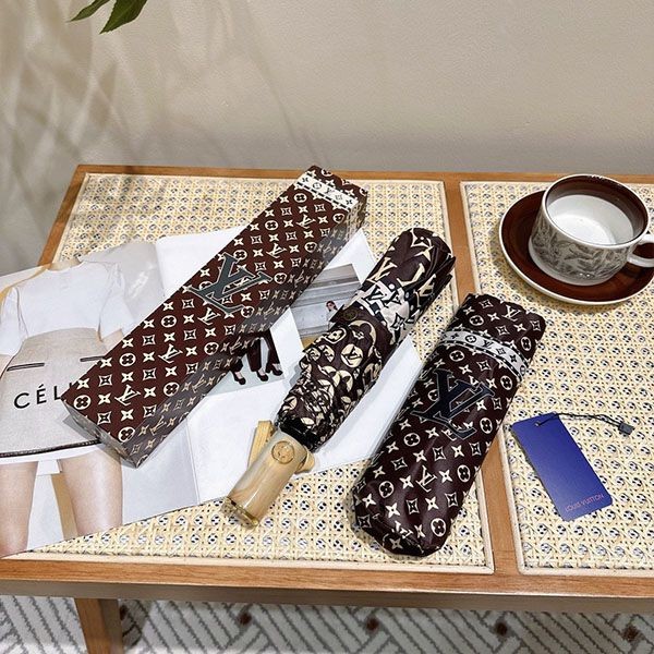 ルイヴィトン 日傘 折りたたみ傘 晴雨兼用 w24043065