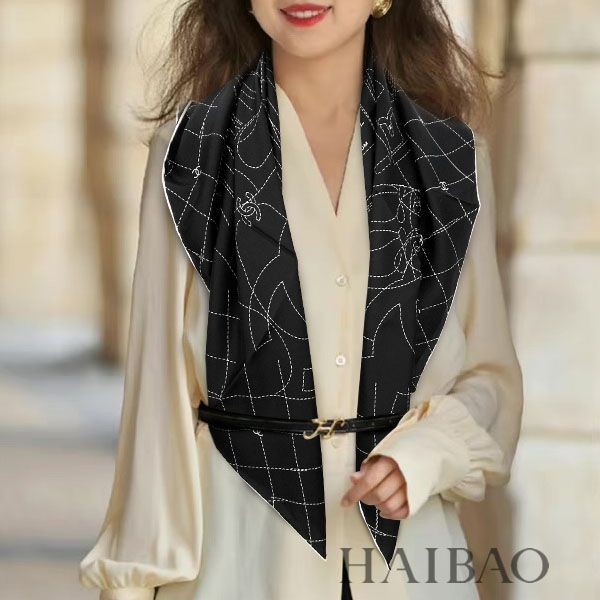 シャネル シルクスカーフ 偽物 w24043090