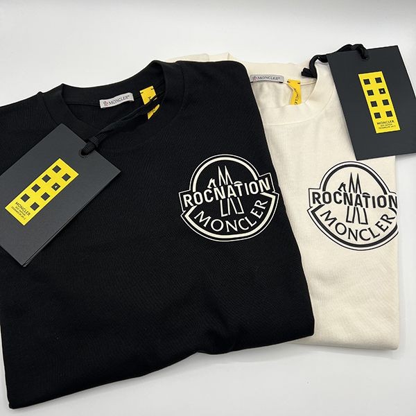 モンクレール ROC NATION DESIGNED BY JAY-Z ロゴ Tシャツ偽物8C0000589A8Y999