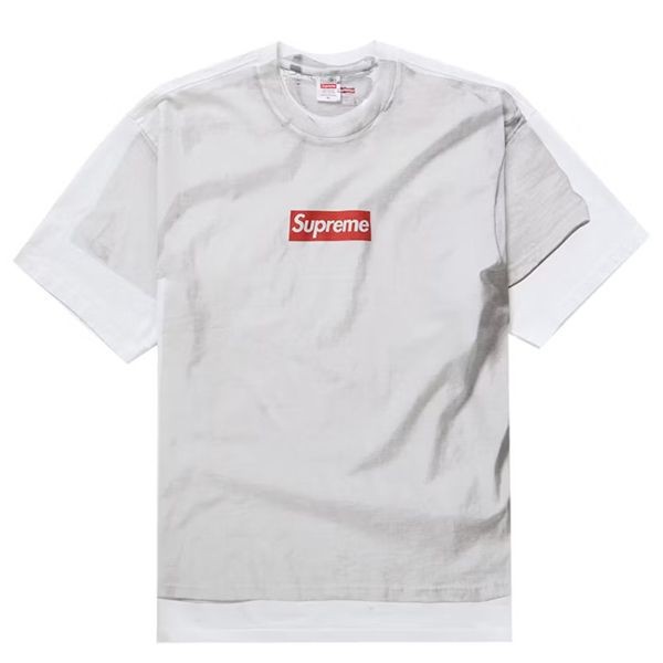 【シュプリーム MM6 偽物 マルジェラ Tシャツ 】ボックスロゴ 半袖 Tシャツ sm0416
