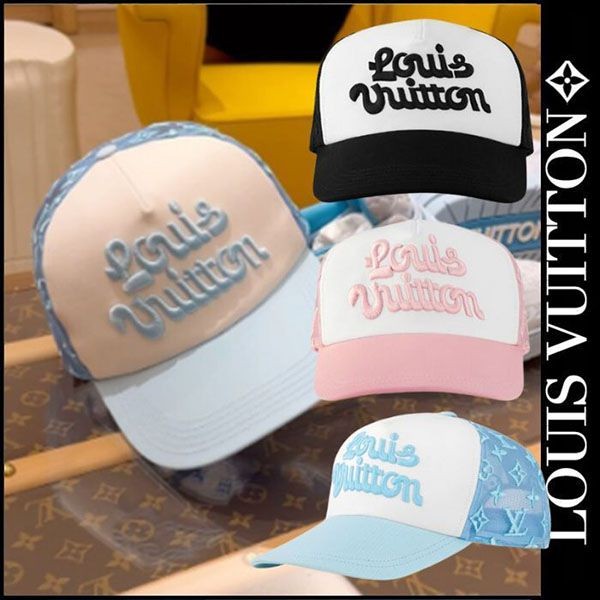 ルイヴィトン キャップ・メッシュ シグネチャー M7462L