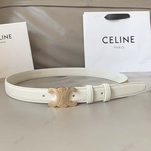 セリーヌ スモール トリオンフ ベルト コピー トリヨンレザー 45AX63A01 45AK93A01 幅2.5cm