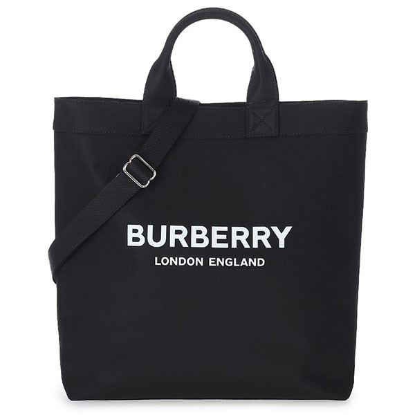 バーバリー ロゴプリント ナイロン トートバッグ 8026233
