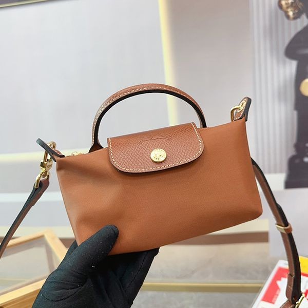 LONGCHAMP LePliage original*ハンドル ポーチ 偽物w24050802