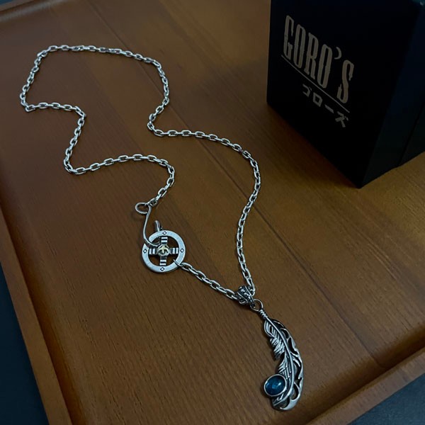 上品 ゴローズ スーパーコピー ネックレス   フェザー  24050904