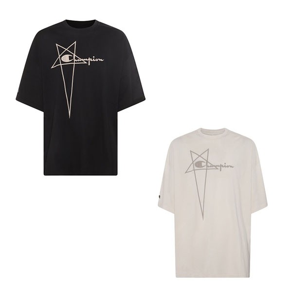 リックオウエンス×チャンピオン オーバーサイズTシャツ w24051601