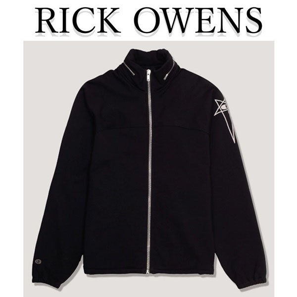 Rick Owens X Champion ロゴ刺繍入り コットン パーカー CM02C9219CHFE