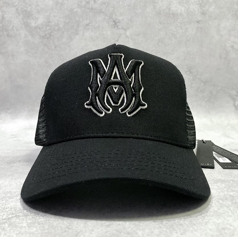 24SS AMIRI コピー アミリ トラッカーキャップ ブラック PS24MAH018