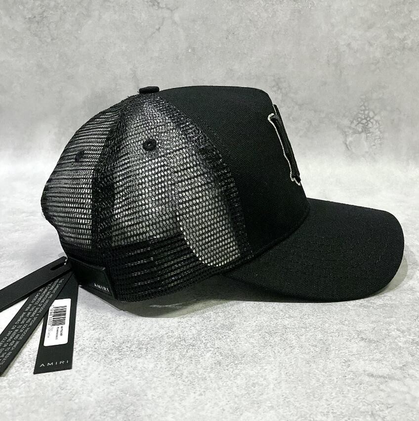 24SS AMIRI コピー アミリ トラッカーキャップ ブラック PS24MAH018