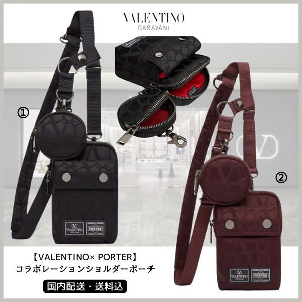 ☆安い☆コラボ商品【ヴァレンティノ PORTER 偽物】ショルダーポーチvltn5101