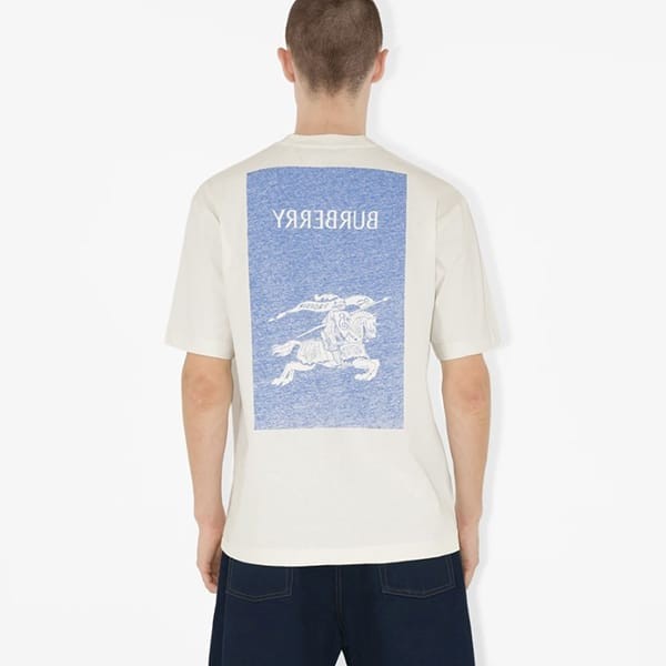 特別価格！バーバリー n級品 EKD コットン Tシャツ リラックスフィット 80902031