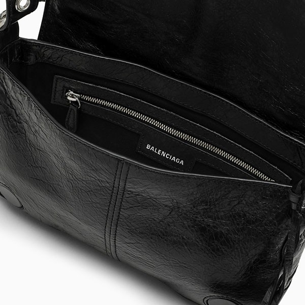 バレンシアガ ブラック激安 Le Cagole フラップ XSバッグ 719082210KR