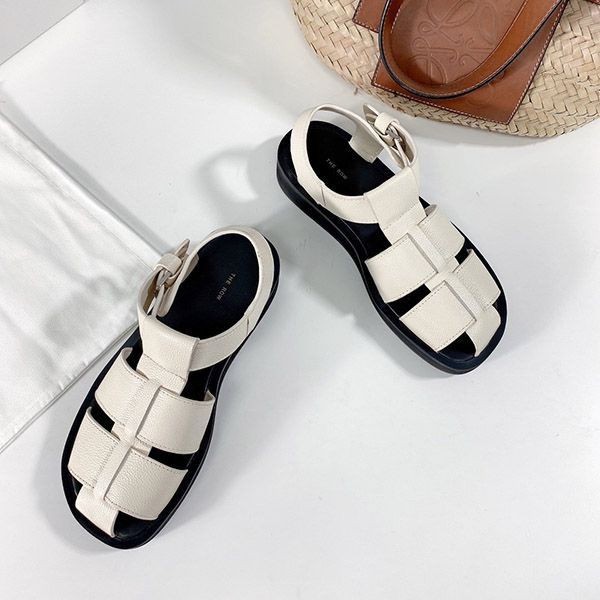 ザロウ 偽物 Fisherman フィッシャーマン レザー サンダル w24050206