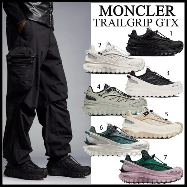 可愛いモンクレール パロディ TRAILGRIP GTX スニーカー 7色 I209A4M00230M2058P70