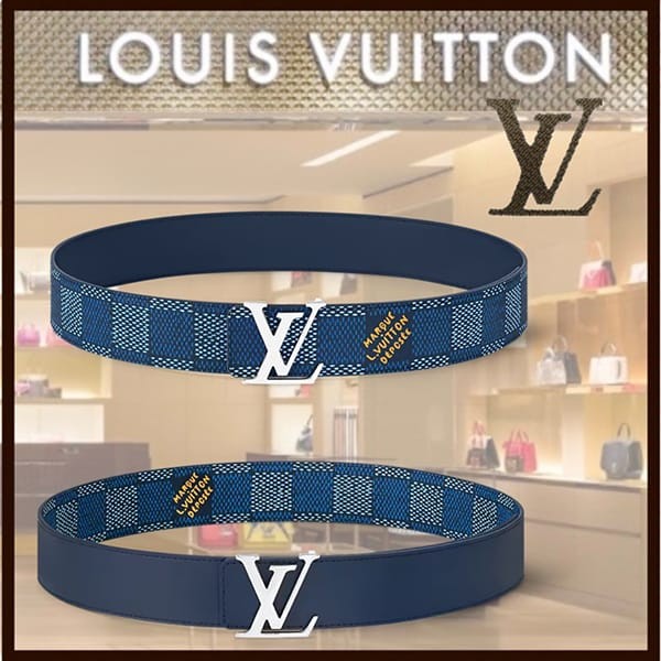 大人気定番ルイヴィトン リバーシブル レザー ベルト 偽物 ロゴ M8645T