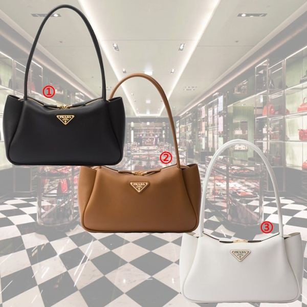 ◆プラダ コピー◆ ミディアム レザー ハンドバッグ ◆全3色1BA444_2CYS