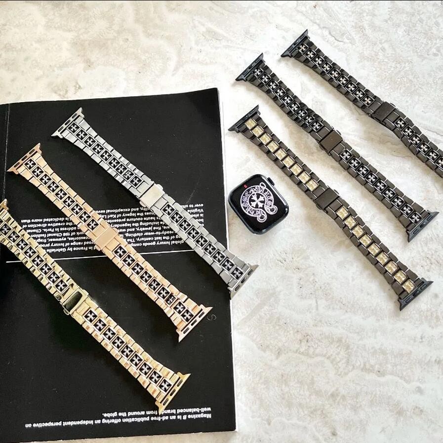 セール★アップルウォッチ クロムハーツ風 バンド コピー 44mm★c23082809