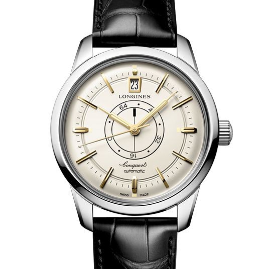 ロンジン コンクエスト ヘリテージ セントラル パワーリザーブ L1.648.4.78.2