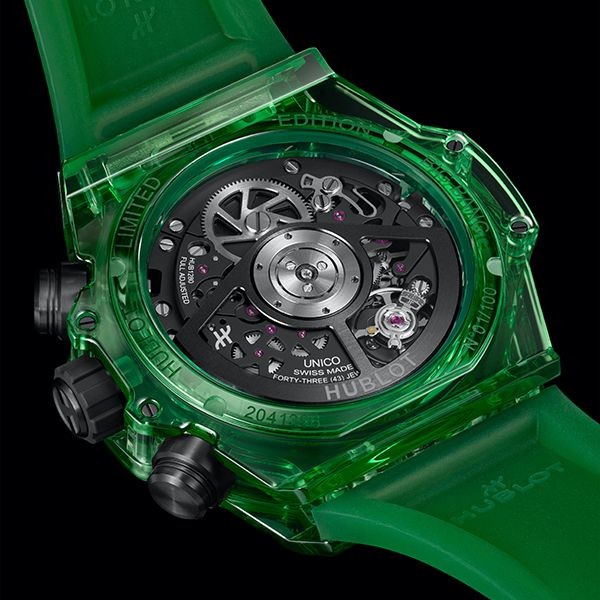 《大人気》ウブロ ビッグ・バン ウニコ グリーン 偽物 SAXEM 441.JG.4990.RT