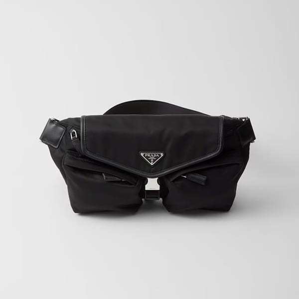 数量限定版プラダ Re-Nylon xレザー ショルダーバッグ コピー pld12335