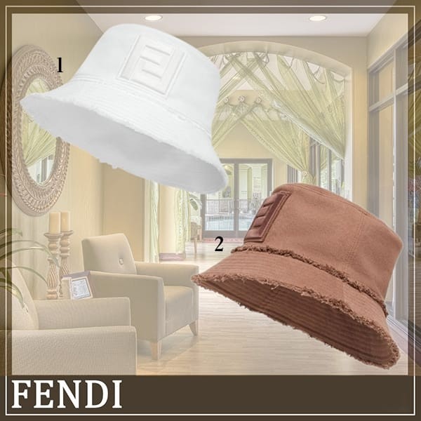 フェンディ 偽物 デニム バケットハット 2色 FXQ762A