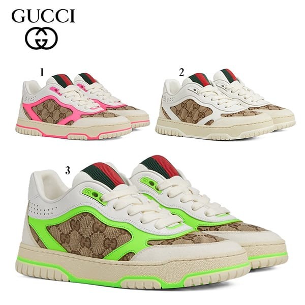グッチ リウェブ ウィメンズ スニーカー 偽物 3色 AADHW9573