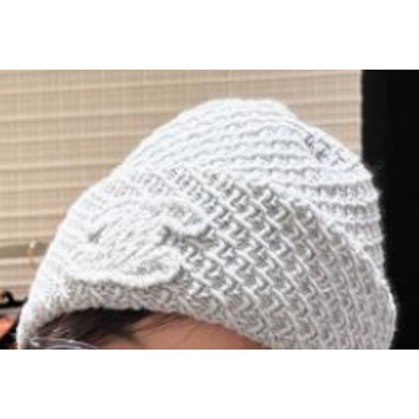 (セールで破格)シャネル マフラー 偽物カシミヤ&ニット帽 24-25aw 08036