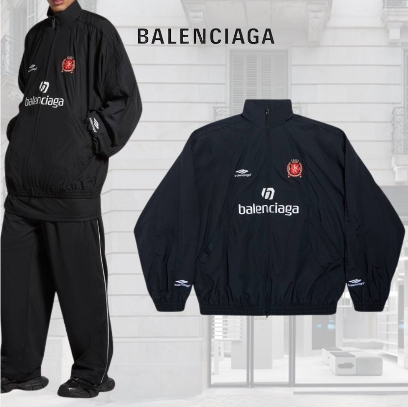 バレンシアガ PARIS サッカー トラックスーツ ジャケット 24090901