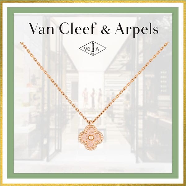 【奇跡の再入荷！即発送】ヴァンクリーフ スウィートアルハンブラ ペンダント コピー vcaro8df00