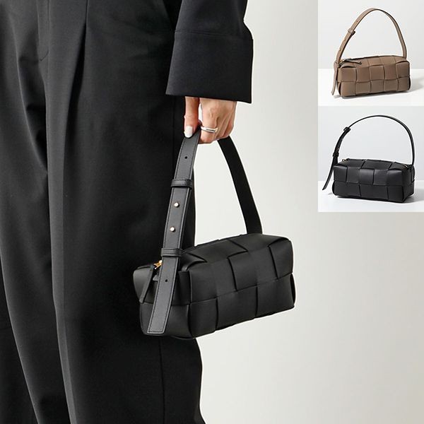 並行輸入品 偽物 ボッテガヴェネタ ハンドバッグ small brick cassette 729166