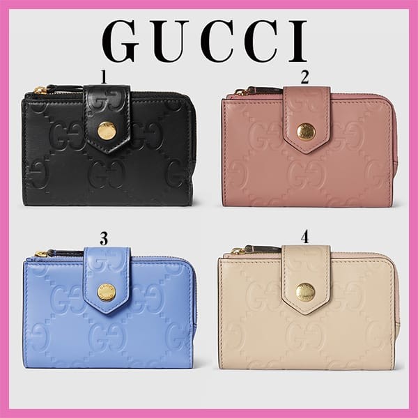 人気アイコンも注目グッチ 偽物 gg ミディアム ウォレット 二つ折り財布 4色 790131 aac1q 5820